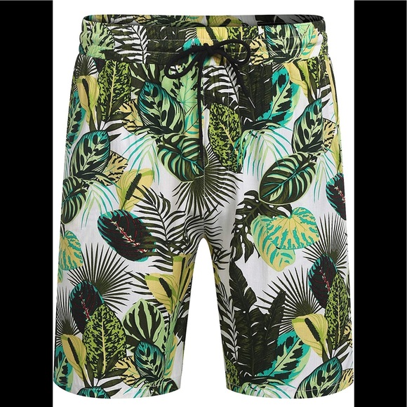 BRAND NEW MENS STYLISH TRENDY SUMMER SHORT SET NWT - Picture 3 of 8